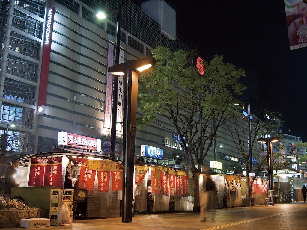 Hotel Tenjin Place Fukuoka  Bagian luar foto